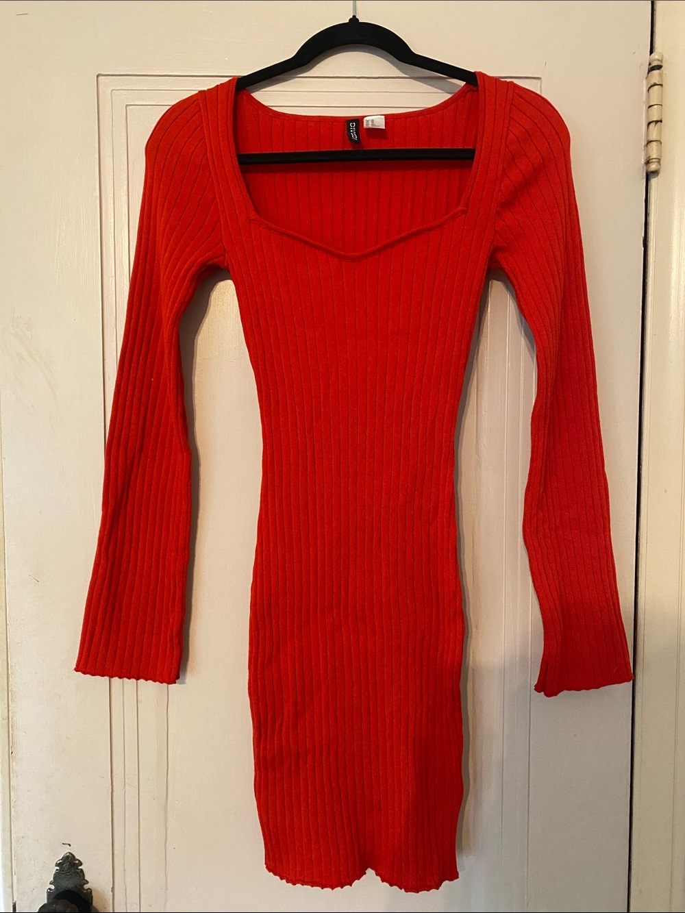 H&M Divided Ribbed Bodycon Dress Size X-Small